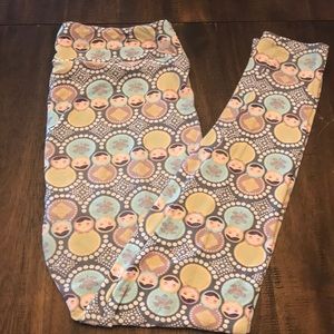 LuLaRoe Nesting Doll TC Leggings VGUC